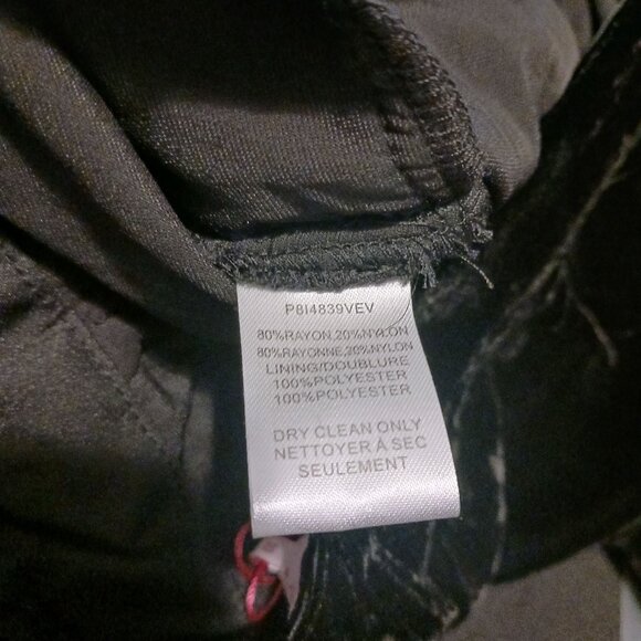 NEW‎ Parker Morgan Velvet Jogger Pants, Size 10, Black - Picture 11 of 12
